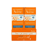 Avene Suncare SPF 50+ Fluid For Normal/Oily Skin Kit 1+1