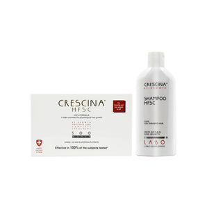 Offer Package Crescina 500 Woman Complete + Man Shampoo