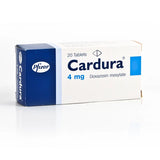 Cardura 4 Mg for blood pressure disease