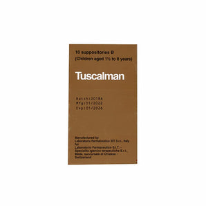 Tuscalman B Suppositories 10'S For Cough