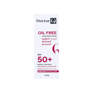 Dr Q Whitening SPF 50+ Oil Free Sunscreen Cream 50 ml