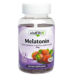 Amerix Melatonin Adult Gummies 60'S For sleep disorders