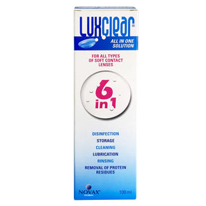 Lux Clear Contact Lenses Soln.100ml