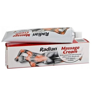 Radian Massage Cream 100gm as analgesic