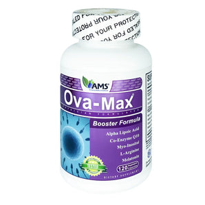 كبسولات AMS Ova-Max عدد 120 كبسولة لزيادة خصوبة النساء