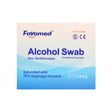 Foyomed Alcohol Swab 200 Pcs - Vantevis
