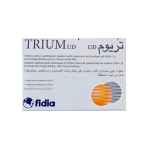 Trium UD Ophthalmic Solution 15 Ampoules