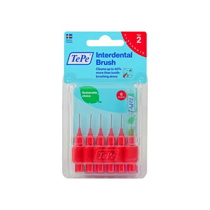 Tepe Red Interdental Brush 0.5 mm 6 Pcs 18160/2
