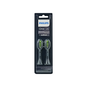 Philips One Midnight Blue Brush Heads Soft Medium 2 Pcs - BH1022/04
