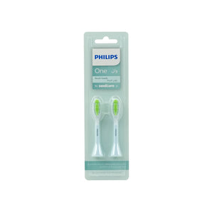 Philips One Mint Blue Brush Heads Soft Medium 2 Pcs - BH1022/03