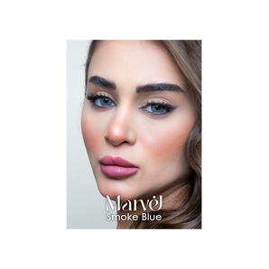 Marvel Soft Contact Lenses Smoke Blue