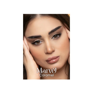 Marvel Soft Contact Lenses Caramel