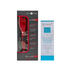 Offer Package Evenswiss Hair Serum + Spin Curl Ceramic Curler