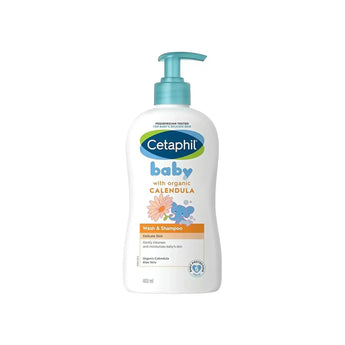 Cetaphil Baby Calendual Wash & Shampoo 400ml - almessilapharmacy