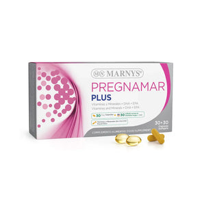 Marnys Pregnamar Plus 30 + 30 Capsules & Softgels