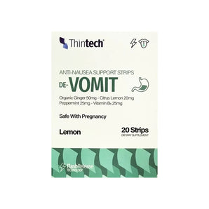 Thintech De-vomit 20 Oral Strips